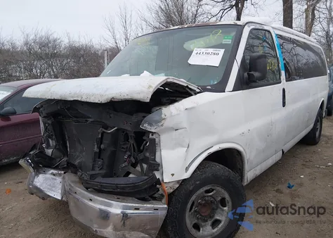 2008 Chevrolet Express Ls from USA, damaged, VIN 1GAHG39K581170440